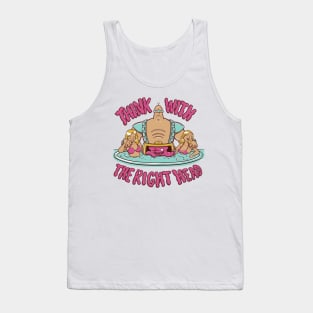 Think With The Right Head Tank Top